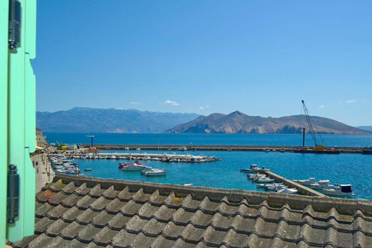 Apartment Sanjin With Sea View Baška Kültér fotó